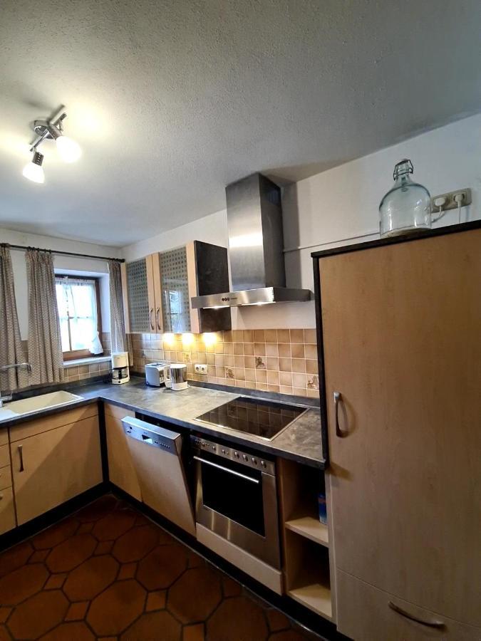 Ferienwohnung Gebirgshausl Bischofswiesen Bagian luar foto